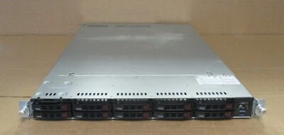 Supermicro SuperChassis CSE-119U 2x E5-2620v4 2.10GHz 64GB 10x 2.5"  1U Server - Image 1 of 4