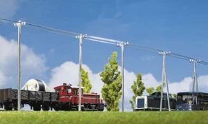 Faller 130955 postes de telégrafo H0 nuevo embalaje original - Imagen 1 de 1