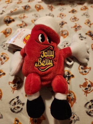Vintage 1999 Very Cherry Mr Jelly Belly Bean Bag Toy 6" Collectible Plush. New! - Image 1 of 4