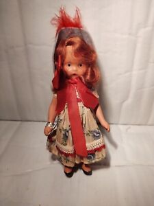 1940s Nancy Ann~Storybook Doll - Little Betty Blue #109  WRIST BAND - froze legs