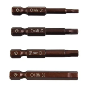 Chrome Vanadium Steel Hexagonal Screwdriver Bit Set with Magnetic Feature - Picture 1 of 12