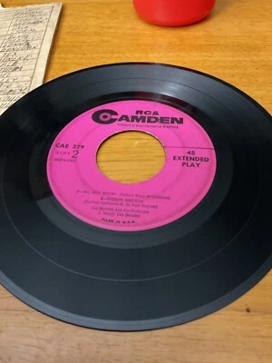 RCA Camden EP 45 RPM Today's Hits 1956, CAE 329 RARE 45 Extended Play Vinyl - Image 1 of 3