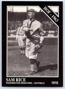 1991 Conlon Collection TSN Sam Rice Washington Senators #54 - Picture 1 of 2