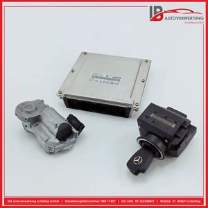 Mercedes Benz C-Class Combi W203 C220 CDI Engine Control Unit SET A0001536979 - Picture 1 of 11