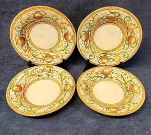 4 Vietri Pottery "Affresco" Tuscan 10-3/8" Pasta/Soup Bowl Italy Retired s-2J - Picture 1 of 4