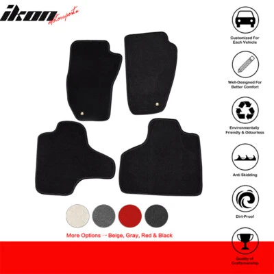 Alfombrillas delanteras y traseras de nailon para Jeep Liberty 08-13 4 piezas OE montaje de fábrica Foto 1 de 4