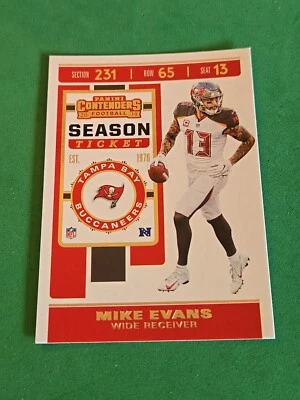 2019 Mike Evans Panini Contenders Season Ticket #82 - Image 1 of 2