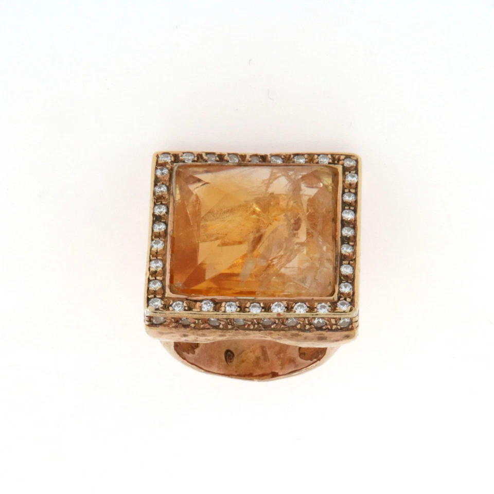 Anello Quarzo Rutilato Zirconi Laura Bellini - Immagine 1 di 1