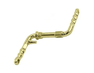 GOLD TWISTED Lowrider Bike One Piece Crank 4" (102mm) Cruiser Bicycles New - Picture 1 of 1