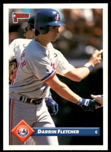 1993 Donruss Baseball Card Darrin Fletcher Montreal Expos #378 - Picture 1 of 2
