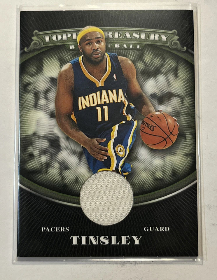 2008-09 Topps Treasury Relics Jamaal Tinsley #TTR-JTI PACERS MINT FO7192 - Image 1 of 1