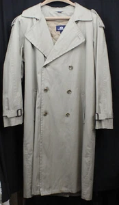 Stafford Allwettermantel Trenchcoat Reißverschlussfutter 42 Khaki Baumwollmischung - Bild 1 von 7