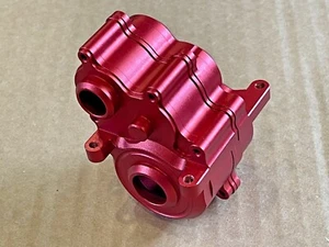 Aluminum Center Transmission Gearbox Case for 1/8 Traxxas E-Revo 2.0 Red - Picture 1 of 5