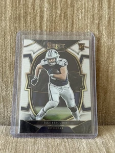 2022 Panini Select Football Concourse #87 Jake Ferguson Cowboys RC Rookie - Bild 1 von 2
