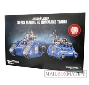 Warhammer 40K Space Marine Command HQ Tanks Warhammer World Exclusive BNIB - Picture 1 of 2