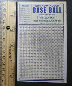 1940s United Salesboard Co. PLAY BALL! Trade Stimulators 3 sample boards - Picture 1 of 5