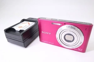 Sony Cyber-shot DSC-W320 Digitalkamera pink nur Japan getestet funktioniert Japan - Bild 1 von 10