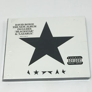 Blackstar by David Bowie CD 2016, 88875173862 S1, SEALED! digipak w/Hype Sticker - Bild 1 von 23