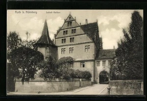 Ansichtskarte Roth b. Nürnberg, Schloss Ratibor 1914  - Picture 1 of 2