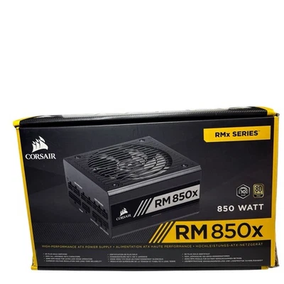 🔥Corsair Rm850X Modular ATX Power Supply 80 Plus Gold CP9020180NA 850W PSU - Image 1 of 4