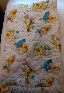 Vintage Disney Winnie the Pooh Toddler Sleeping Bag - 38 x 30 inches - Picture 1 of 6