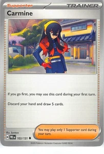 Carmine Uncommon SV: Prismatic Evolutions 103/131 NM - Bild 1 von 1