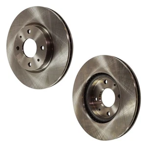 Front Disc Brake Rotors For 2008-2011 Ford Focus 4 Lugs 2-Wheel Set - Picture 1 of 11