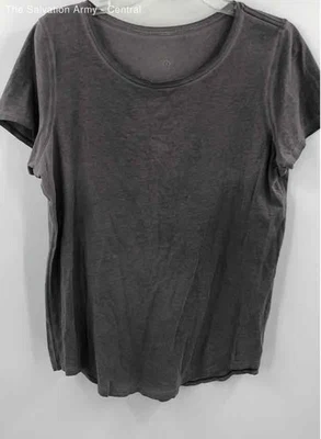 Lululemon Womens Gray Short Sleeve Round Neck Pullover T-Shirt Size Approx M - Image 1 of 4