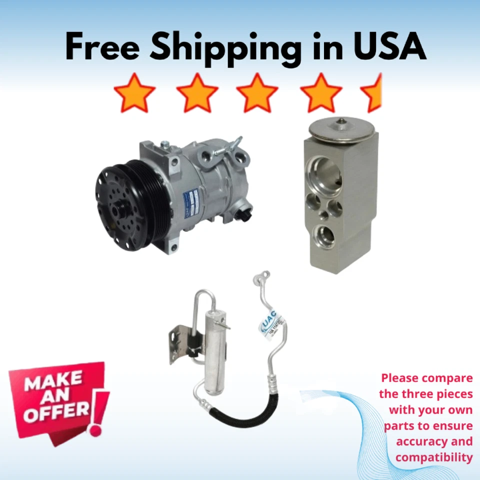 Kit Compressor A/C Fit Dodge Journey 2010-2011 - Imagem 1 de 1