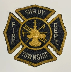 Vintage Shelby Township Michigan Feuerwehr Aufnäher - Bild 1 von 2
