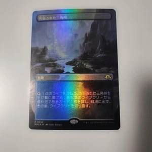 Mtg Polluted Delta Foil Full Art Borderless Japanese - Picture 1 of 2