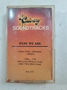 Vintage Christian Performance Cassette Here We Are By Dallas Holm - Picture 1 of 3