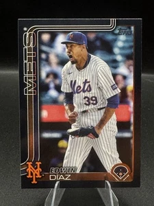 2025 Topps Serie Uno Edwin Díaz Negro/74 New York Mets #286 - Imagen 1 de 3