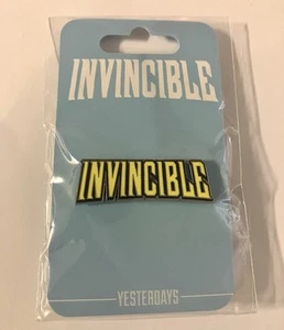 Invincible Invincible Logo Skybound Yesterdays Enamel Pin New Amazon Prime - Picture 1 of 2