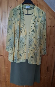 MARKWALD Damen Sommer-Kostüm Gr 48, 3/4 arm, 3 tlg., Rock, Top + Jacke - Bild 1 von 6
