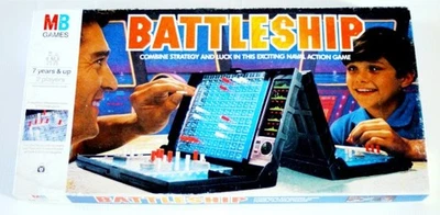 VINTAGE BATTLESHIPS - 1989 MB GAMES- AN EXCITING NAVAL GAME - Image 1 of 4