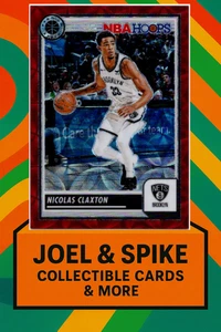 2023-24 Hoops Premium Stock Premium Red Prizm #259 Nicolas Claxton /88 - Bild 1 von 1
