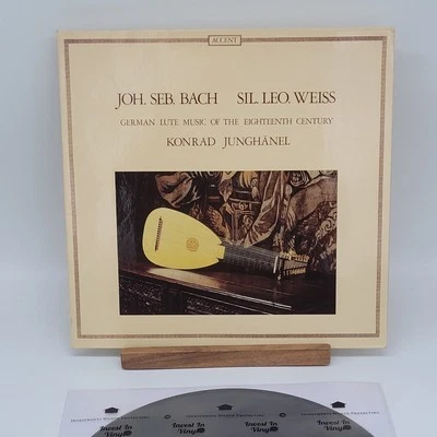 KONRAD ACCENT JOS BACH SIL LEO WEISS GERMAN LUTE ACC 7801  LP RECORD ALBUM VINYL - Image 1 of 4