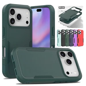 Für iPhone 17 16 15 Pro Max 14 13 12 11 Robuste Stoßfeste Robuste Hybrid Hülle - Bild 1 von 19