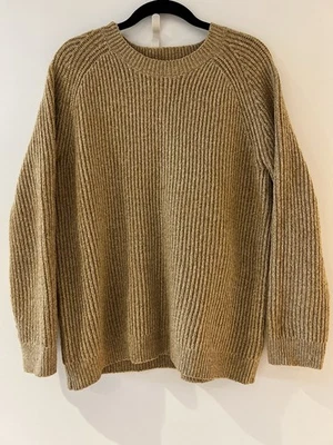 BP Ribbed Crewneck Sweater Camel Brown Size M - Image 1 of 4