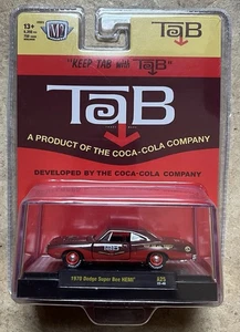 M2 MACHINES CHASE TAB/COCA-COLA 1970 DODGE SUPER BEE HEMI A25 22-46-NEW - Picture 1 of 1