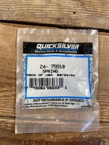 Mercury Quicksilver 24-79910 Spring OEM NOS - Foto 1 di 6