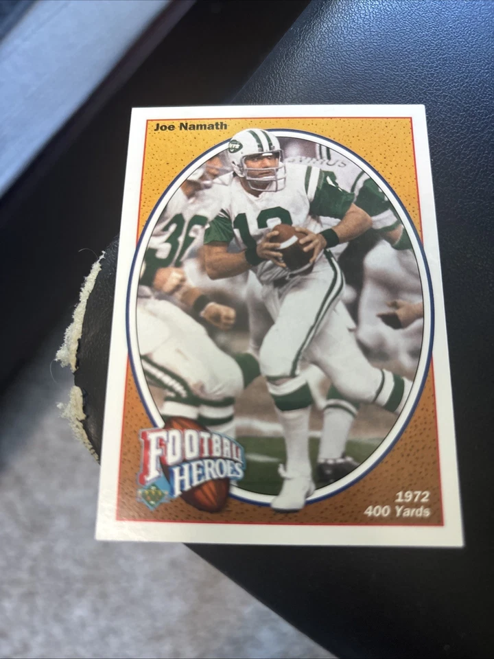 1991 Upper Deck Football Heroes Joe Namath Joe Namath New York Jets #16 - Image 1 of 1