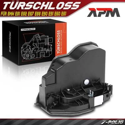 Türschloss Systemschloss Vorne Rechts für BMW E81 E82 E87 E88 E90 E91 E60 E61 - Bild 1 von 4