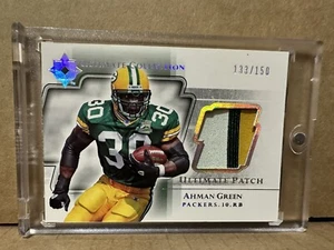 Ahman Green 2004 Ultimate Collection 3 Farben Spiel Trikot Aufnäher #/150 SP SELTEN 🙂 - Bild 1 von 1