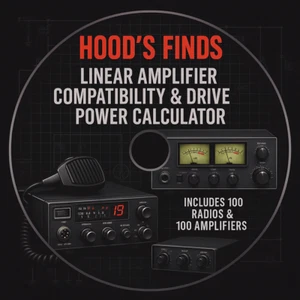 Linear Amplifier Compatibility & Drive Power Calculator 100 Radios/Amps on CD - Picture 1 of 6