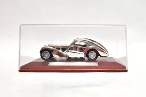 Usato! Atlas Bugatti Coupe Atlantic 1936 Cromo Scala 1:43 Modello - Foto 1 di 3