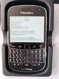 Téléphone Blackberry 9930 BOLD 8 Go débloqué téléphone noir - Photo 1 sur 18