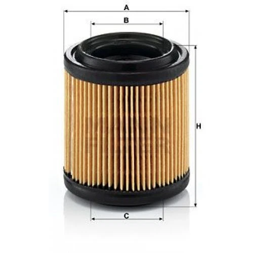 Filtro de aire FILTRO HOMBRE C710/1 Porsche 928 Foto 1 de 1