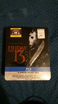 Friday The 13th Complete Steelbox Collectors Collection REGION FREE! New Sealed! - Image 1 of 4